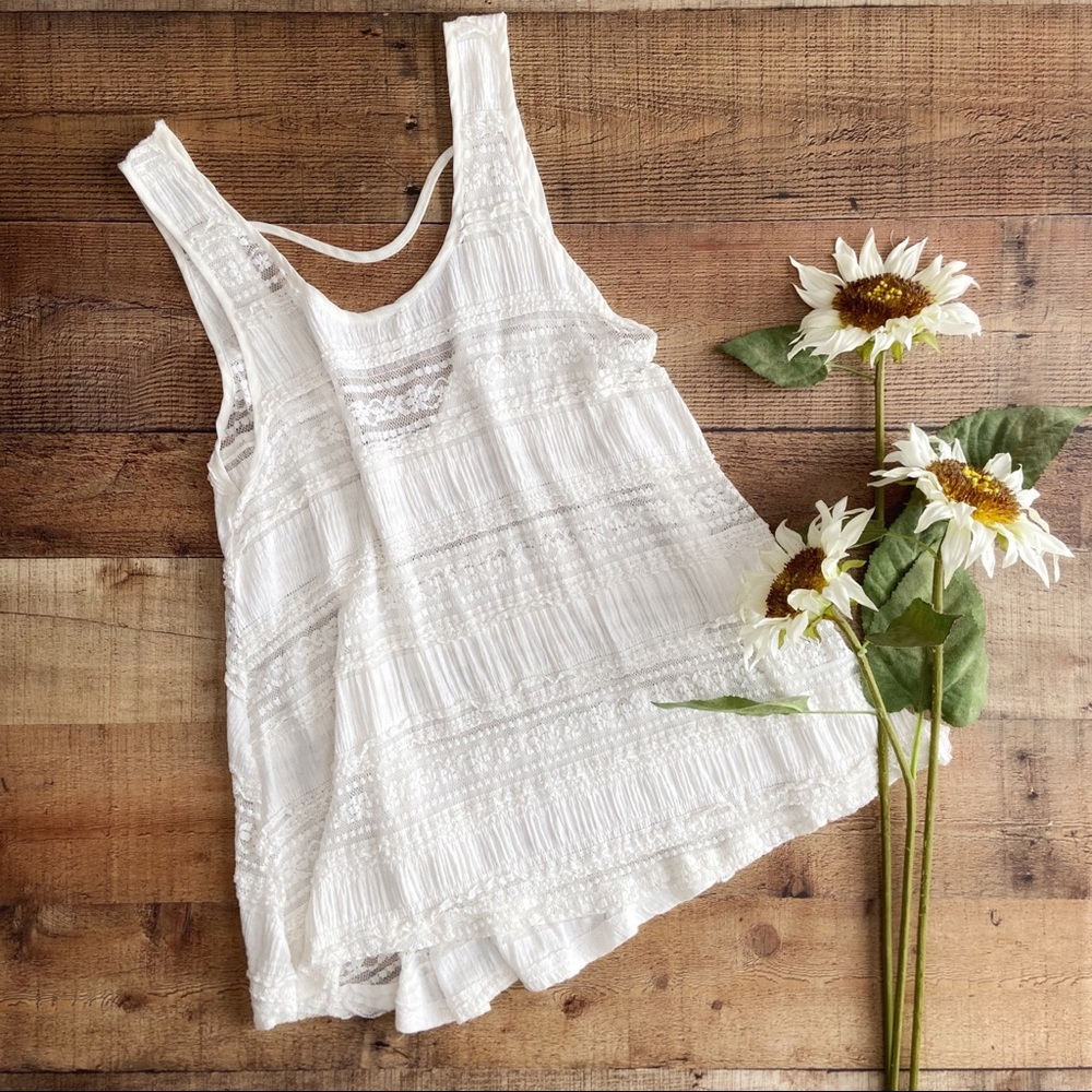 ⭐️Boho Sheer Lace TUNIC - Beautiful